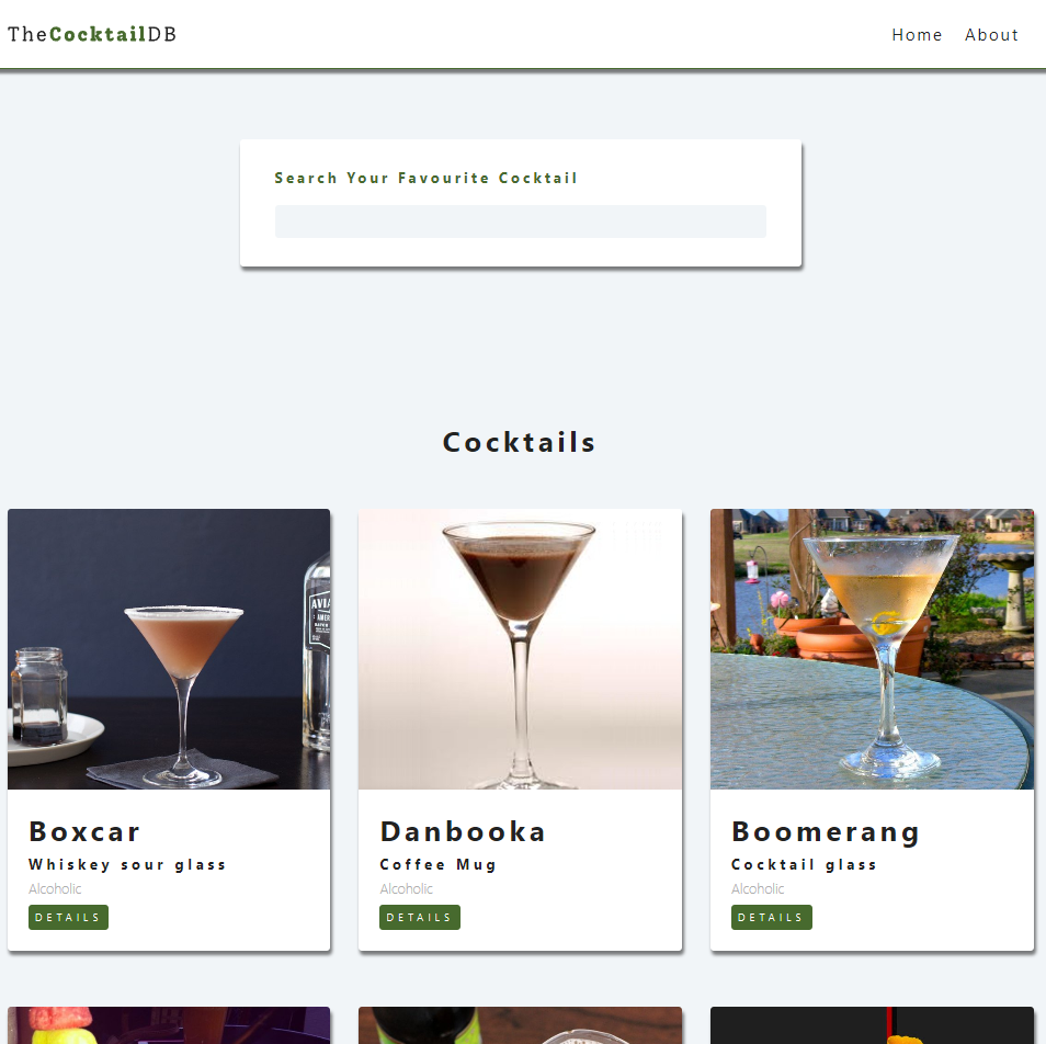 Cocktails App
